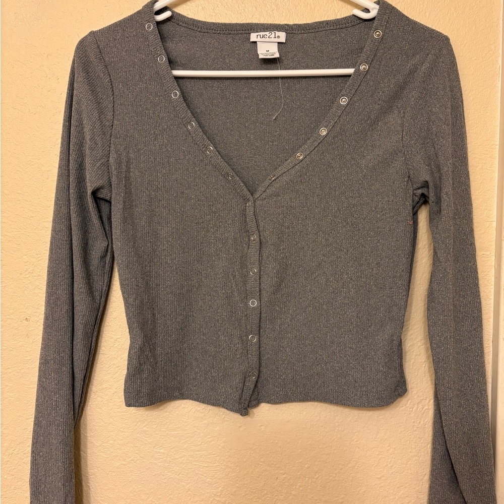 Rue21 Gray Women's Top